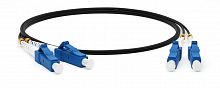 FC-D2-9-LC/UR-LC/UR-H-3M-LSZH-BK Патч-корд волоконно-оптический одномодовый