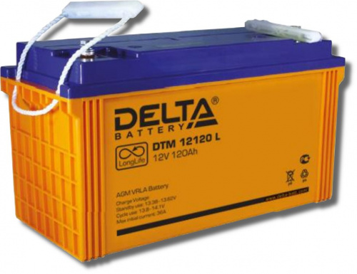 Delta DTM 12120 L Аккумулятор герметичный свинцово-кислотный Delta DTM 12120 L Аккумулятор герметичный свинцово-кислотный