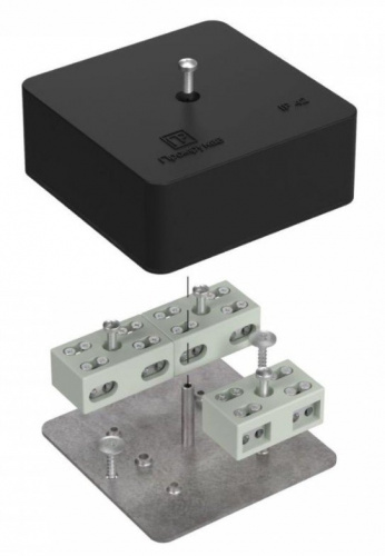 Коробка огнестойкая разветвительная для к/к 75х75х30 (40-0450-9005-FR6.0-4-6-Р) Коробка огнестойкая