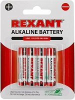 Алкалиновая батарейка AAA/LR03 1,5 V 4 шт. блистер (30-1012) Элемент питания