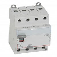 ВДТ DX3 4П 25А AC 100мА N справа (411712) Выключатель дифференциального тока
