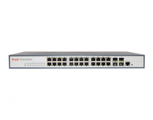 CO-SWP24GFM Коммутатор 24-портовый Gigabit Ethernet с PoE CO-SWP24GFM Коммутатор 24-портовый Gigabit Ethernet с PoE