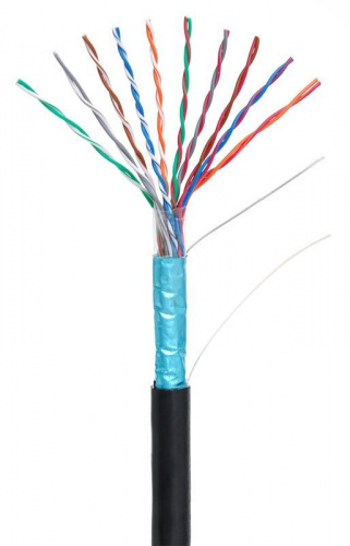 F/UTP 10pair, Cat5, Out, PE (EC-UF010-5-PE-BK-3) Кабель «витая пара» (LAN) для структурированных систем связи F/UTP 10pair, Cat5, Out, PE (EC-UF010-5-PE-BK-3) Кабель «витая пара» (LAN) для структурированных систем связи