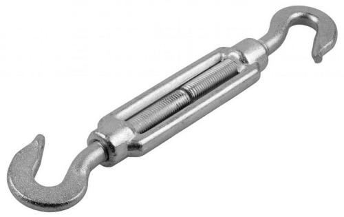 Талреп крюк-крюк D8, оцинкованная сталь
