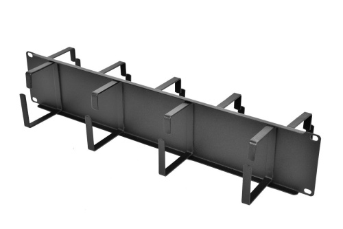 ГКО-2-9-9005 Органайзер кабельный горизонтальный двусторонний