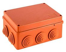 Коробка JBS150 10P  IP55 (1,5...4мм²) 150х110х70 (43039HF) Коробка монтажная огнестойкая без галогена
