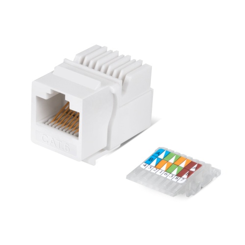 KJ-RJ45-Cat.6-Toolless (7959c) Вставка Keystone Jack RJ-45