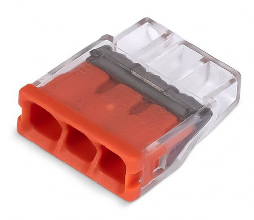 MX3358A-3P (11527c) (10 шт) Клемма соединительная 3-х проводная MX3358A-3P (11527c) (10 шт) Клемма соединительная 3-х проводная