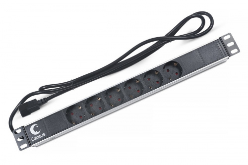 PDU-6P-2IEC (7289c) Блок розеток 19" PDU-6P-2IEC (7289c) Блок розеток 19"