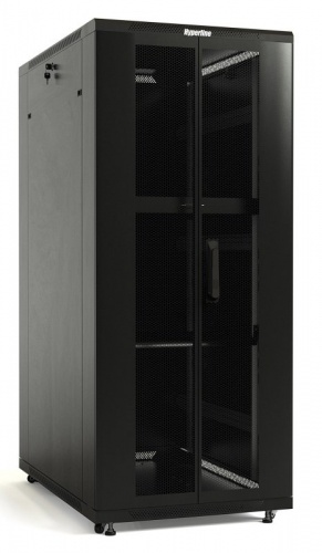TTB-4268-DD-RAL9004 Шкаф напольный 19-дюймовый, 42U