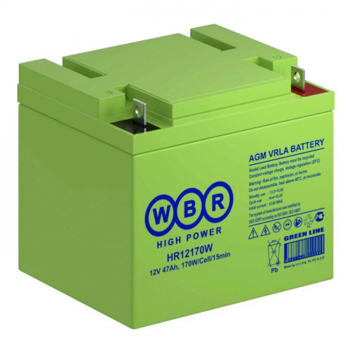 WBR HR12170W Аккумулятор герметичный свинцово-кислотный WBR HR12170W Аккумулятор герметичный свинцово-кислотный