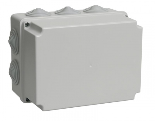 КМ41245 190х140х120 (UKO10-190-140-120-K41-44) Коробка распаячная для открытой проводки