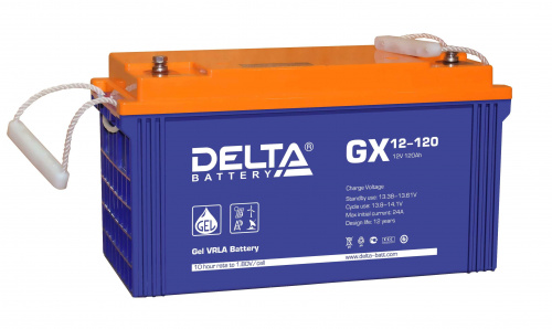 Delta GX 12-120 Аккумулятор герметичный свинцово-кислотный Delta GX 12-120 Аккумулятор герметичный свинцово-кислотный