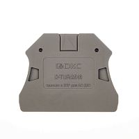 Изолятор торцевой для клемм D-TUR-2.5-10R, серый