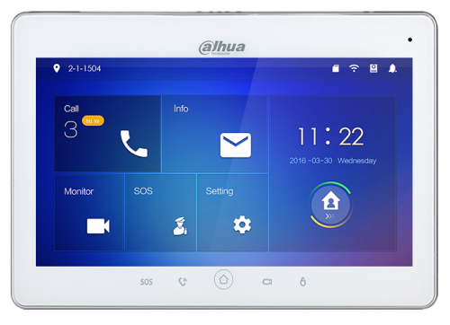 DH-VTH5241DW Монитор IP-видеодомофона DH-VTH5241DW Монитор IP-видеодомофона