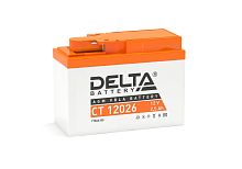 Аккумулятор герметичный свинцово-кислотный стартерный Delta CT 12026