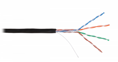 U/UTP 4pair, Cat5e, Solid, Out, PVC (NMC 9100B-BK) Кабель «витая пара» (LAN) для структурированных систем связи U/UTP 4pair, Cat5e, Solid, Out, PVC (NMC 9100B-BK) Кабель «витая пара» (LAN) для структурированных систем связи