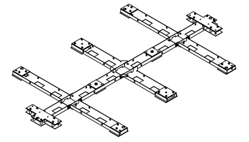 PERCo-RF20 Монтажная рама