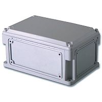Корпус RAM box 600х300х160, высота крышки 35 мм, IP67 (563310) Корпус с фланцами и непрозрачной крышкой, без монтажной платы