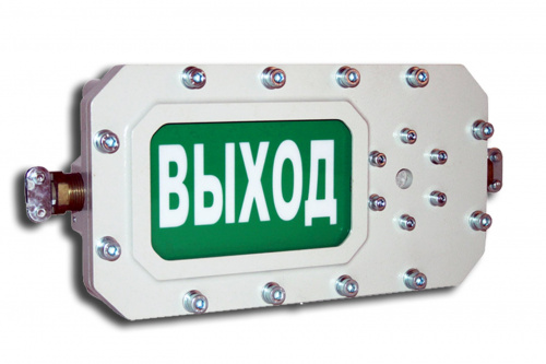 СФЕРА МК (компл.3)-Н-ТG3/4 "НАДПИСЬ" Оповещатель охранно-пожарный световой взрывозащищенный (табло)