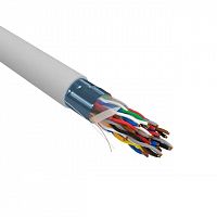 F/UTP, CAT 5е, PVC, 25PR, 24AWG, INDOOR, SOLID, серый, РФ REXANT (01-1201-R)