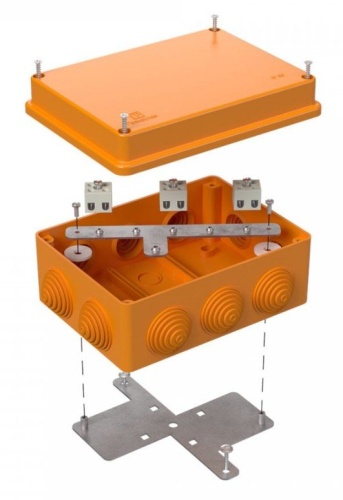 Коробка огнестойкая 150х110х70 (40-0310-FR1.5-6) Коробка огнестойкая для открытой установки