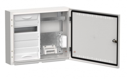Корпус комбинированный TITAN 5 ЩРн-24 (2х24) 460х570х140 IP30 белый (TI5-51-N-2х024-30)