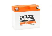 Аккумулятор герметичный свинцово-кислотный стартерный Delta CT 1212.1