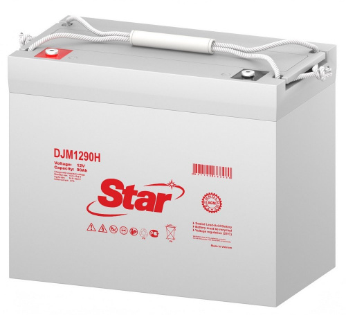 STAR DJM1290H Аккумулятор герметичный свинцово-кислотный фото 2