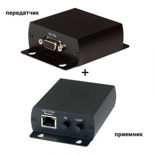 TTA111VGA Комплект активный приемник + активный передатчик VGA-видеосигнала TTA111VGA Комплект активный приемник + активный передатчик VGA-видеосигнала