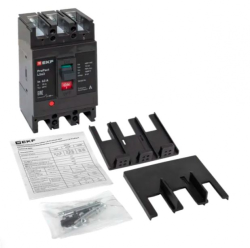 LS63 15кА 3P 63А ProPact (mccb-63-15-3-63-ls) фото 4