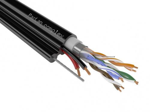 ParLan complex F/UTP2 Cat5e + 2х0,75 PVC/PEtr Кабель «витая пара» (LAN) для структурированных систем связи ParLan complex F/UTP2 Cat5e + 2х0,75 PVC/PEtr Кабель «витая пара» (LAN) для структурированных систем связи