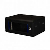 DR-630001 Шкаф телекоммуникационный 19" настенный, дверь стекло, 4U