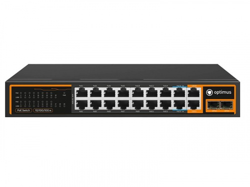 U1I-16F2b/2G/2S Коммутатор с PoE