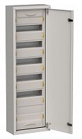Корпус металлический TITAN 5 ЩРн-72 (1х72) 960х310х140 IP31 одна дверь серый (TI5-50-N-072-31-7035) Щит модульный
