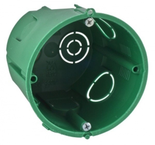 Коробка Ø65х60 установочная для сплошных стен (IMT35101) Коробка установочная Коробка Ø65х60 установочная для сплошных стен (IMT35101) Коробка установочная