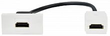 Розетка HDMI PRIMER РКМ-10-00-П 1 модуль белая (PR-KK40D-RH-0-1-K01) Розетка HDMI