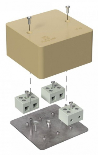 Коробка огнестойкая для к/к 85х85х45 (40-0460-1001-FR10.0-6) Коробка огнестойкая