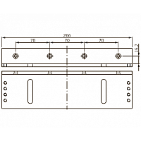 L-кронштейн для EMC 1200 ALH и EMC 1200-2 ALH Крепление L-образное