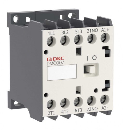 YON DMC007 7A 3кВт AC3 3P кат. 220В AC 1НО (DMC007-3C10A230)