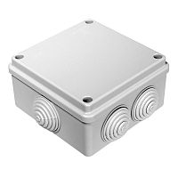 Коробка распределительная 40-0305 для о/п безгалогенная (HF) атмосферостойкая 100х100х50 Коробка распределительная