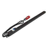 PDU-32AVMS24-18C3-6C9-3P верт.разм.18xC13 6xC19 с сет.мониторин.3х32A EN 60309 2м Блок розеток