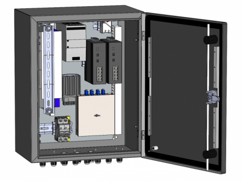 SC-Box-L2-16GP-480-2G-UPS(A) (SpaceCam) Узел коммутации всепогодный