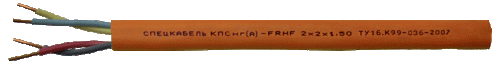 КПСнг(А)-FRHF 1х2х0,75 (Спецкабель) Кабель для систем ОПС и СОУЭ огнестойкий, не поддерживающий горения, неэкранированный КПСнг(А)-FRHF 1х2х0,75 (Спецкабель) Кабель для систем ОПС и СОУЭ огнестойкий, не поддерживающий горения, неэкранированный