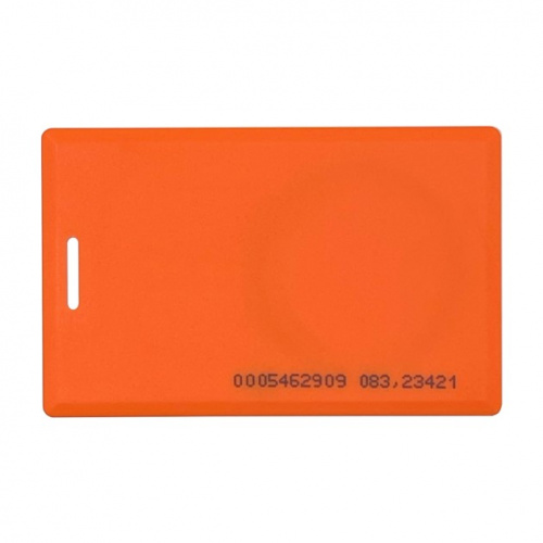 EM-Marine CLAMSHELL ORANGE (толстая) с номером (12064)