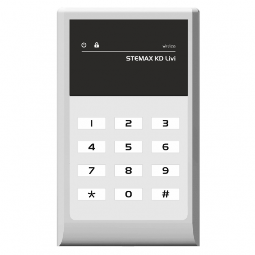 STEMAX KD Livi (серый) Беспроводная кнопочная кодовая панель STEMAX KD Livi (серый) Беспроводная кнопочная кодовая панель