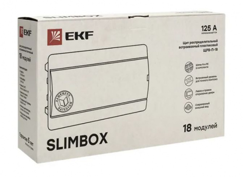 ЩРВ-П-18 SlimBox белая дверца IP41 (sb-v-18w) фото 4