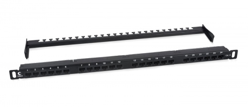 PLHD-24-Cat.6-Dual-180-0,5U (9664c) Патч-панель 19" PLHD-24-Cat.6-Dual-180-0,5U (9664c) Патч-панель 19"