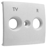Лицевая панель Valena для розетки TV-R, белый