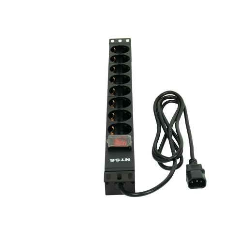 NTSS-PDU-DA1017 гор.размещ. 8xSchuko базовые 10A C14 2м Блок розеток 19" фото 3 NTSS-PDU-DA1017 гор.размещ. 8xSchuko базовые 10A C14 2м Блок розеток 19" фото 3